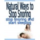 Natural Ways To Stop Snoring