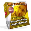 WEB ELEMENTS Deluxe Web Design Graphics Collection!