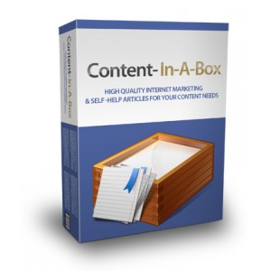 Content-In-A-Box - Access To 52 High Quality Articles