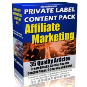 35 Affiliate Marketing Articles - (MRR)