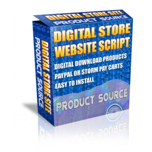 Digital Store Website Script