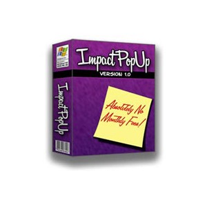 Impact Pop Up Creator Software