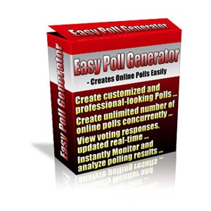 Easy Poll Generator - Software & PHP Script