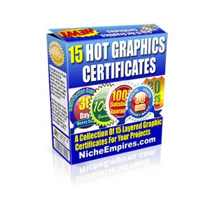 15 Hot Graphics Certificates - (MRR)