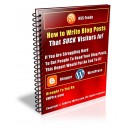 How to Write Blog Posts That SUCK Visitors In!