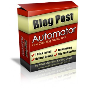 Blog Post Automator - New "Set It And Forget It"