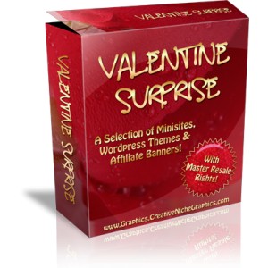 Valentine Surprise Graphics Packs - (MRR)