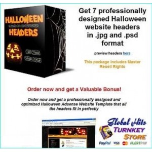 Halloween Graphics Package - (MRR)