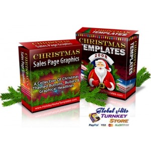 Christmas Templates and Graphics - (MRR)