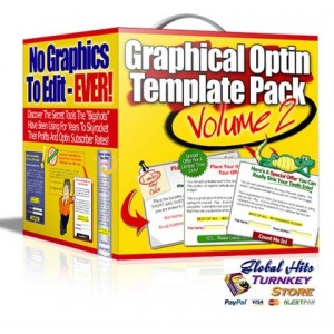 The Graphical Optin Template Pack - Volume 2 - (MRR)