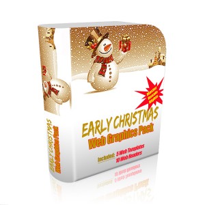 Early Christmas Web Graphics Pack