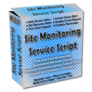 Site Monitoring Php Service Script