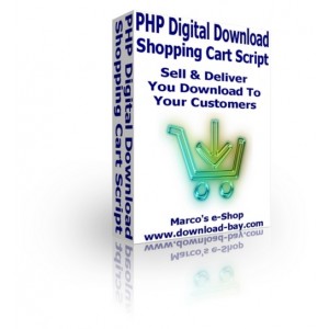 Php Digital Store Shopping Cart Script