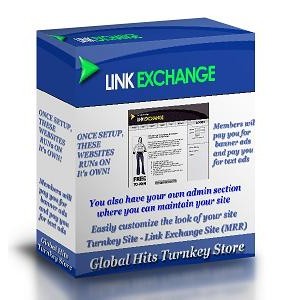 Turnkey Site - Link Exchange Site - (MRR)