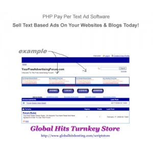 Php Pay Per Text Ad Script For Any Website