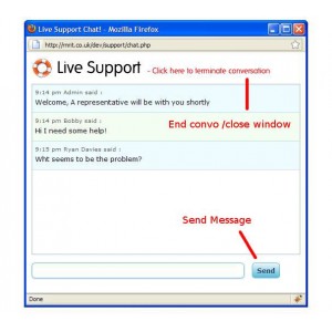 Live Assist live support chat system