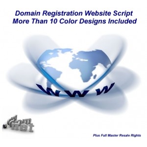 Domain Registration Website Script - (MRR)