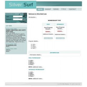Silver Pro Paid Manual Surf: PHP Script