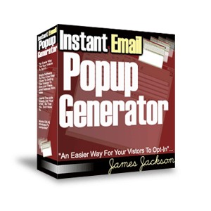 Instant Email Popup Generator