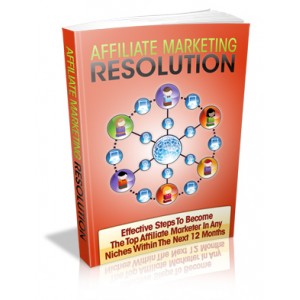 Affiliate Marketing Resolution